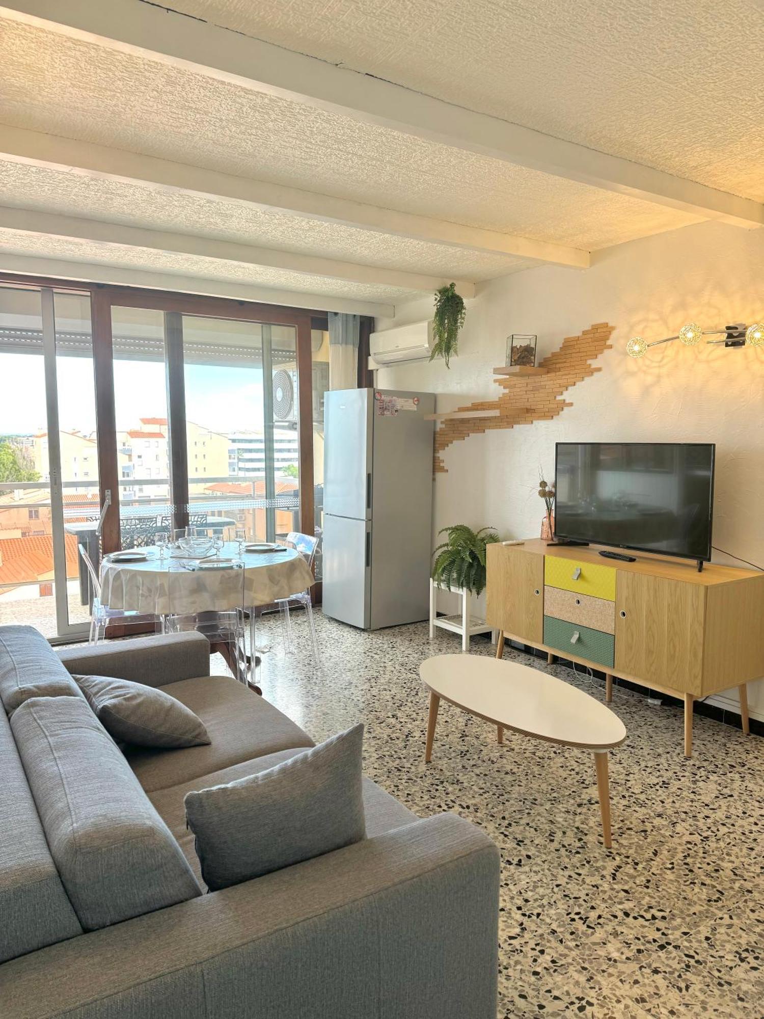 Superbe T2 200 M De La Plage 4Suf502 Le Barcarès Exterior foto