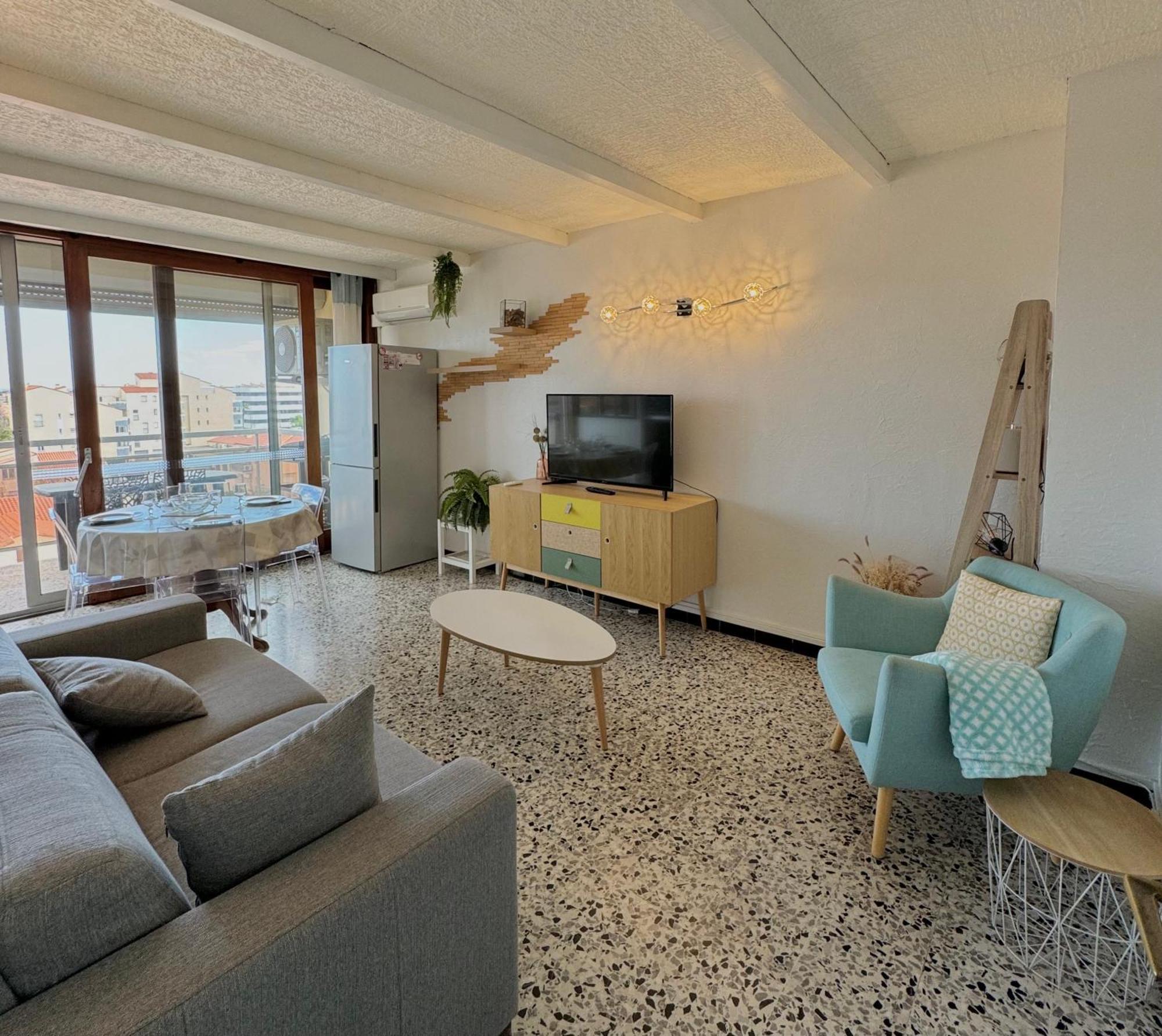 Superbe T2 200 M De La Plage 4Suf502 Le Barcarès Exterior foto